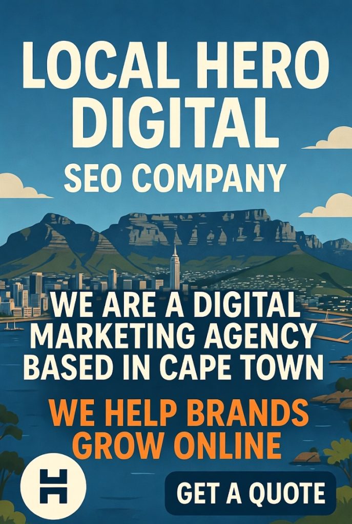 local hero digital seo company cape town